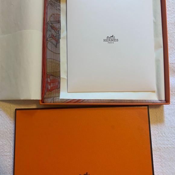 Hermes Les Becanes 70 Mousseline Scarf - Picture 7 of 7